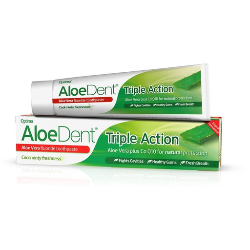 Aloe Dent Triple Action Toothpaste Fluoride 100ml