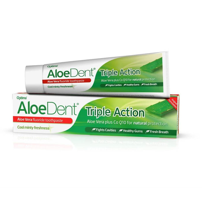 Aloe Dent Triple Action Toothpaste Fluoride 100ml