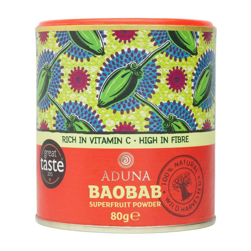 Aduna Baobab Superfruit Powder 80g - Organic Vitamin C