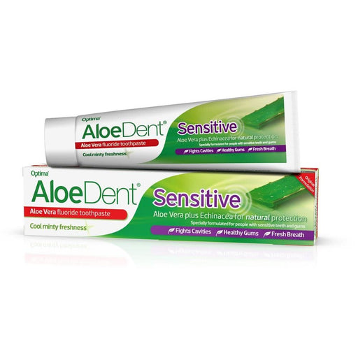 AloeDent Fluoride Sensitive Toothpaste 100ml - Natural Aloe Vera