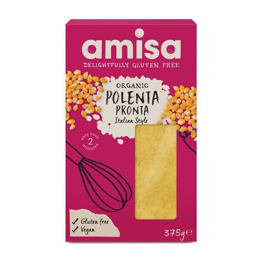 Amisa Org Polenta Pronta 375g