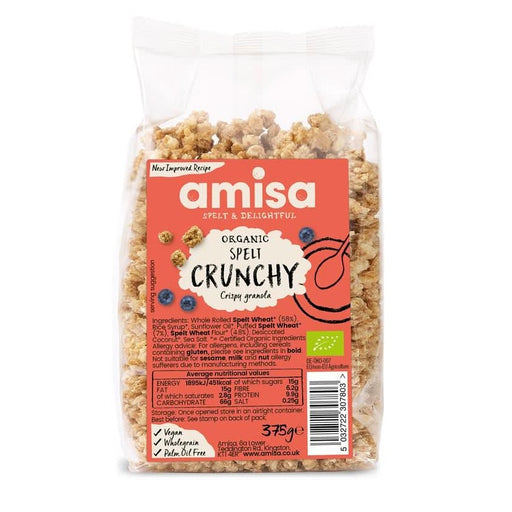 Amisa Organic Spelt Crunchy 375g