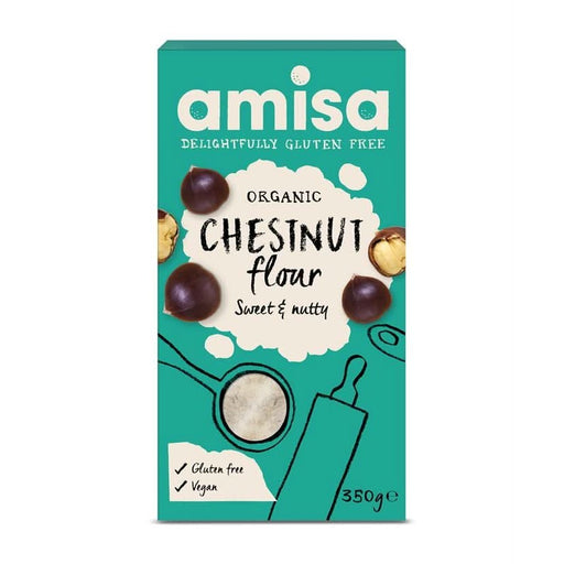 Amisa Gluten Free Org Chestnut Flour 350g