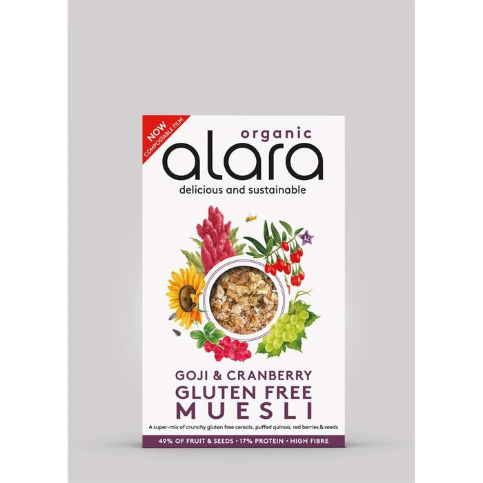 Alara Organic Gluten Free Goji & Cranberry Muesli 450g