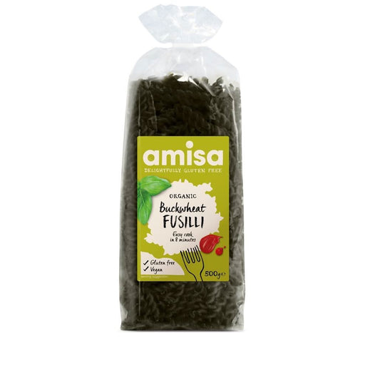 Amisa GF Buckwheat Fusilli Organic 500g