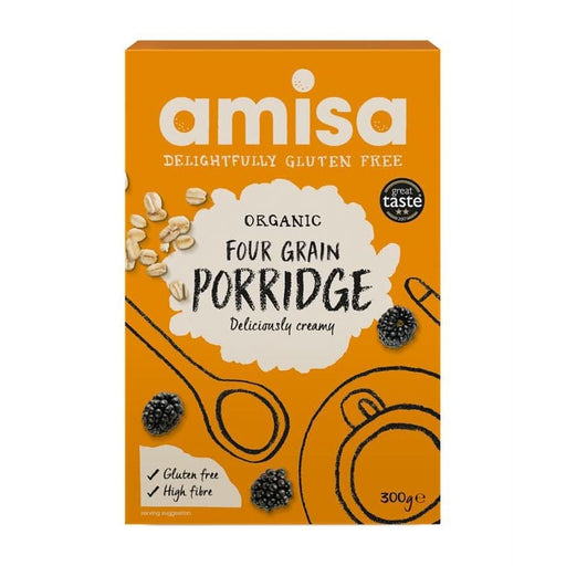 Amisa GF 4 Grain Porridge Org 300g