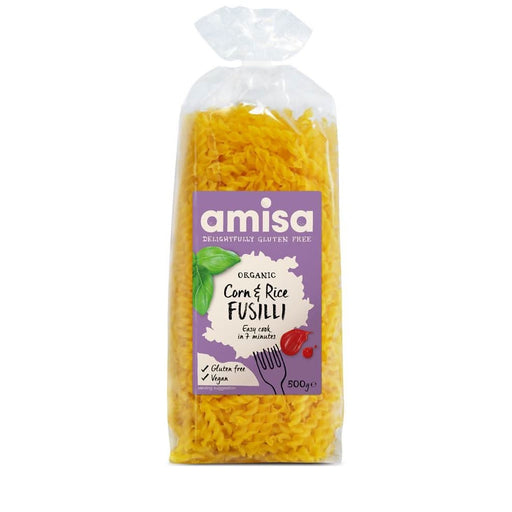 Amisa Org GF Corn & Rice Fusilli 500g
