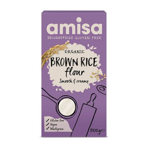 Amisa Org Brown Rice Flour 500g