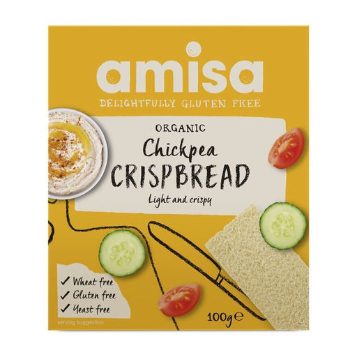 Amisa Chickpea Crispbread 100g