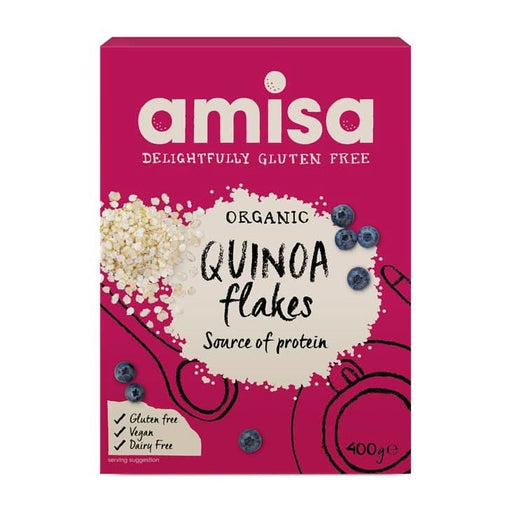 Amisa Organic Gluten Free Quinoa Flakes 400g
