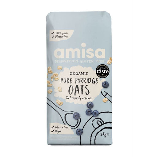 Amisa Organic GF Porridge Oats 1KG