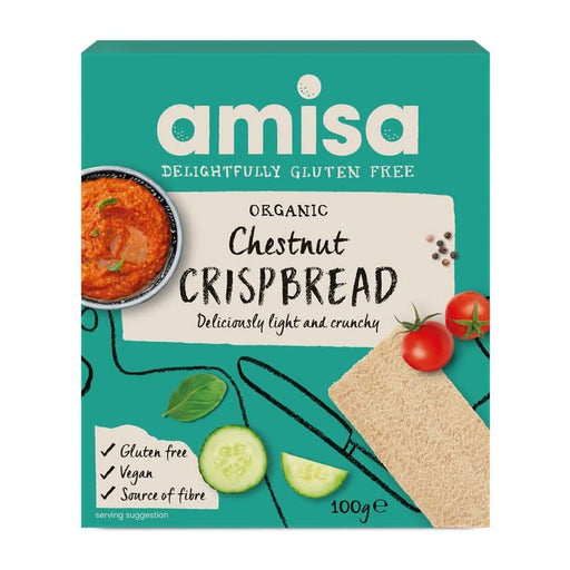Amisa Organic Chestnut Crispbread 100g