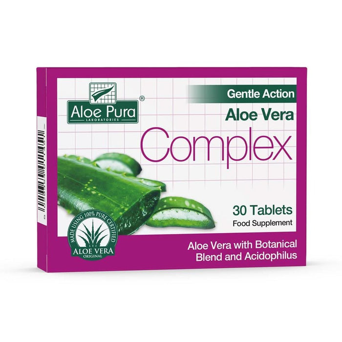 Aloe Pura Gentle Action Complex 30 Tablets