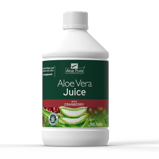 Aloe Pura Aloe Vera Juice Cranberry 500ml