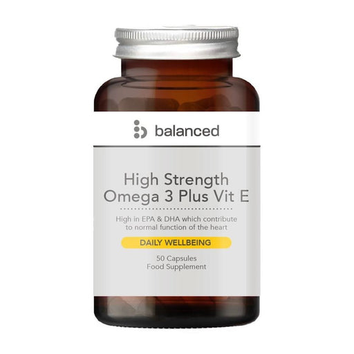 Balanced Omega 3 50 Gel Capsules