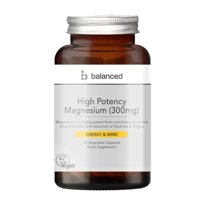 Balanced High Potency Magnesium 30 Capsules