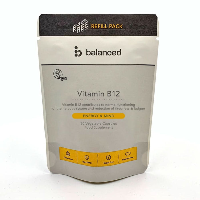Balanced Vitamin B12 Refill 30 Capsules