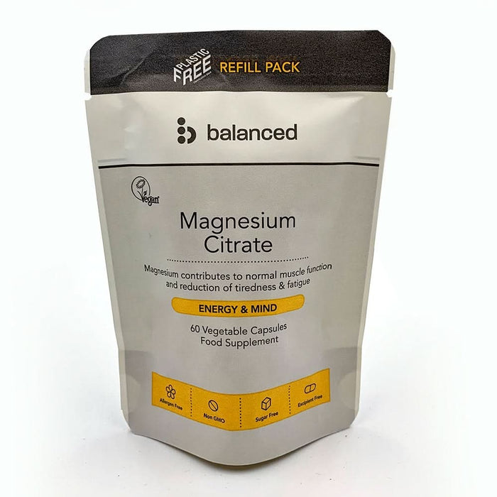 Balanced Magnesium Citrate Refill 60 Capsules