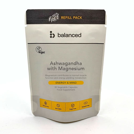 Balanced Ashwagandha & Magnesium Refill 30 Capsules