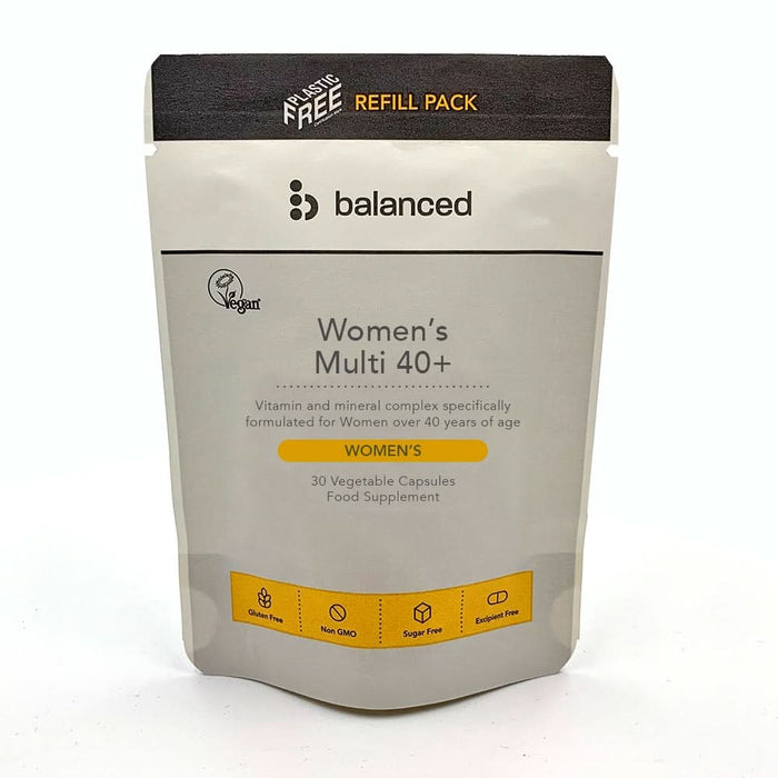Balanced Women's 40+ Multi Vitamin Refill 30 Capsules