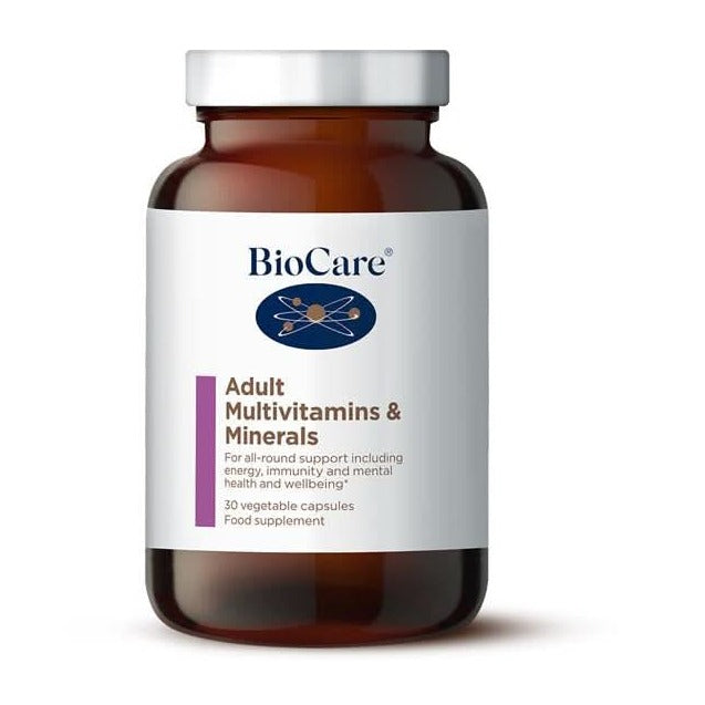 Biocare Adult Multivitamins & Minerals 30 Capsules