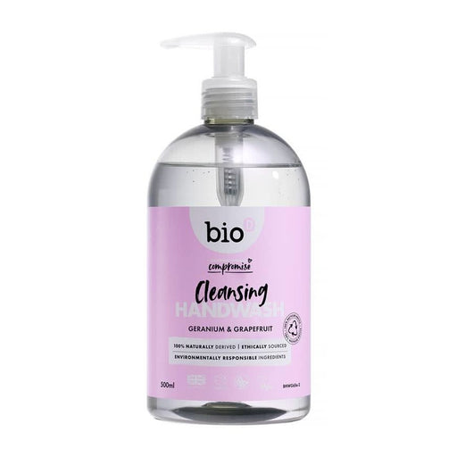 Bio-D Hand Wash Geranium Grapefruit 500ml