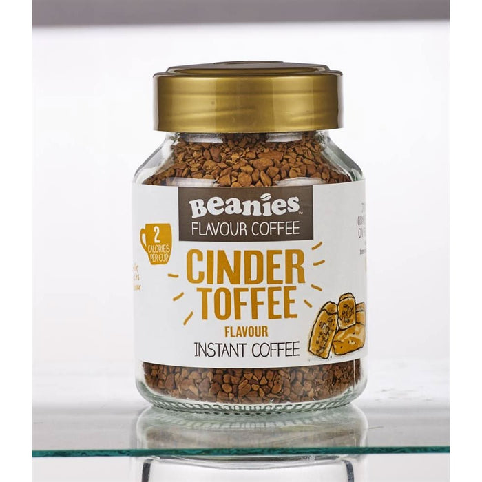 Beanies Cinder Toffee Instant Coffee 50g