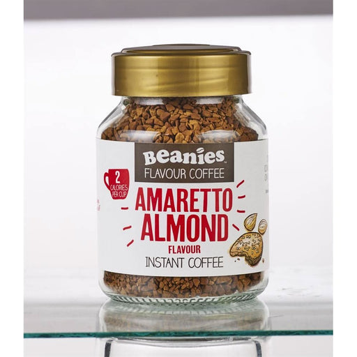 Beanies Amaretto Flavour Instant Coffe 50g