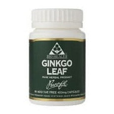 Bio Health Ginkgo Leaf 60 Capsules