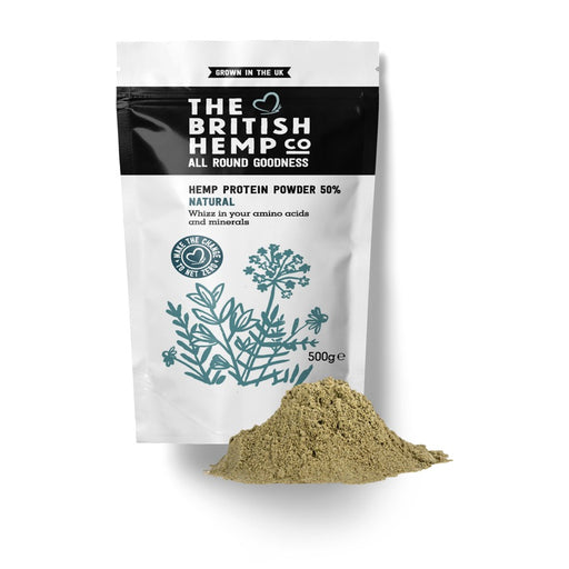 British Hemp Co Hemp Protein Powder 50% 500g