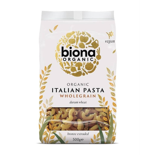 Biona Organic Wholewheat Macaroni 500g