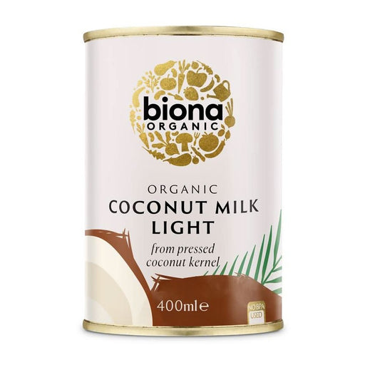 Biona Coconut Milk Light 9% Fat 400ml