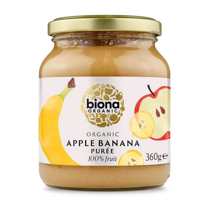 Biona Organic Apple & Banana Puree 360g