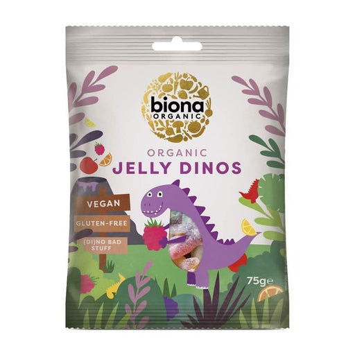 Biona Organic Jelly Dinos - Vegan 75g