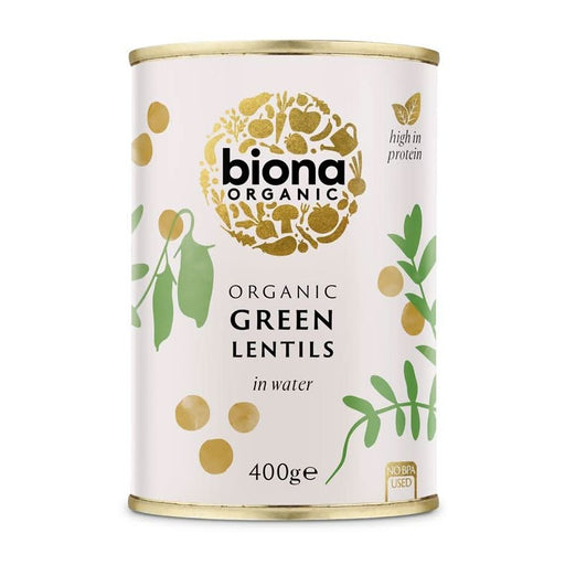 Biona Green Lentils Organic 400g