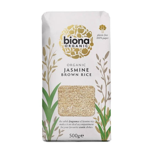 Biona Organic Brown Jasmine Rice 500g