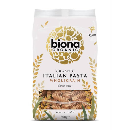 Biona Organic Wholewheat Fusilli 500g