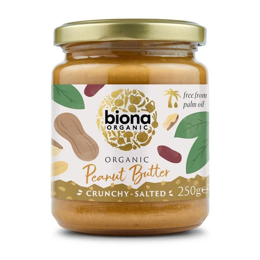 Biona Peanut Butter Crunchy & Salty 250g