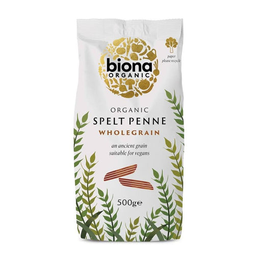 Biona Organic Wholemeal Spelt Penne 500g