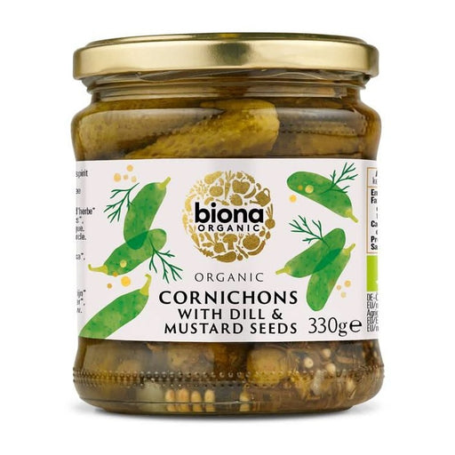 Biona Organic Cornichons 330g