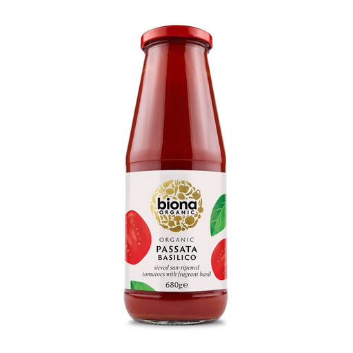 Biona Passata with Basil Organic 680g