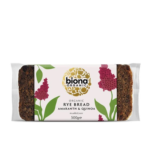 Biona Organic Amaranth Quinoa Rye Bread 500g