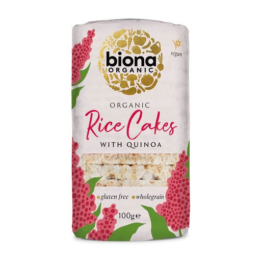 Biona Organic Rice Cakes with Quinoa 100g