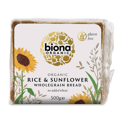 Biona Organic Rice Bread Sunflower Seed 500g