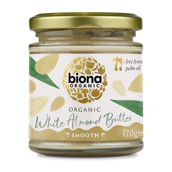 Biona Organic White Almond Butter 170g