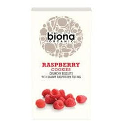 Biona Organic Raspberry Cookies 175g