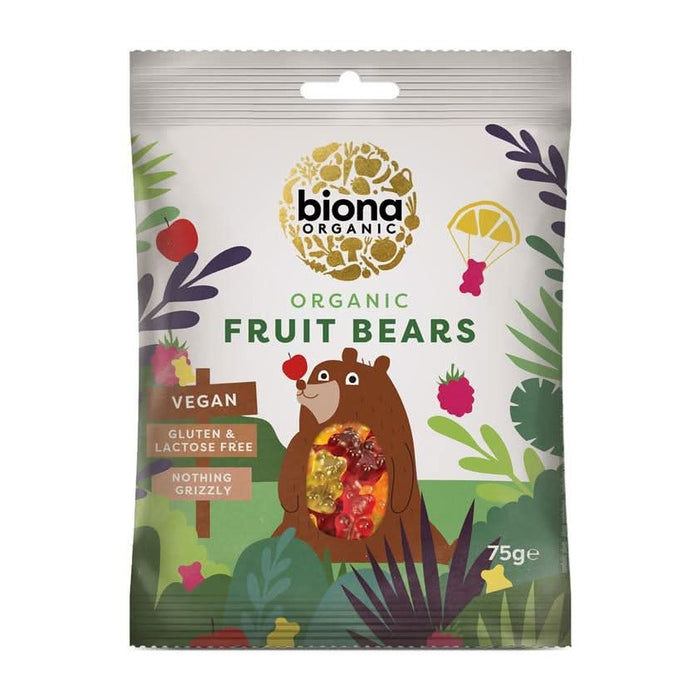 Biona Organic Mini Fruit Bears 75g