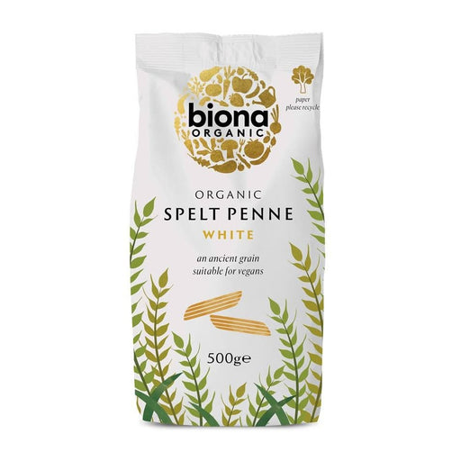 Biona Organic Spelt White Penne 500g
