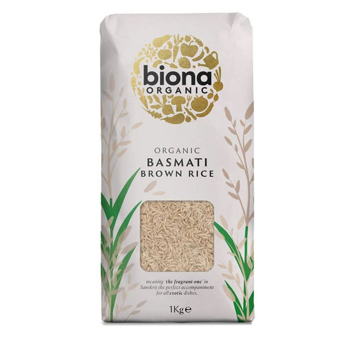 Biona Organic Basmati Brown Rice 1KG
