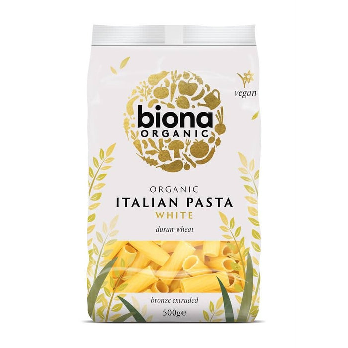 Biona Organic White Wheat Rigatoni 500g